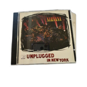 MTV Nirvana Unplugged in New York City CD 1994 Geffen no scatches